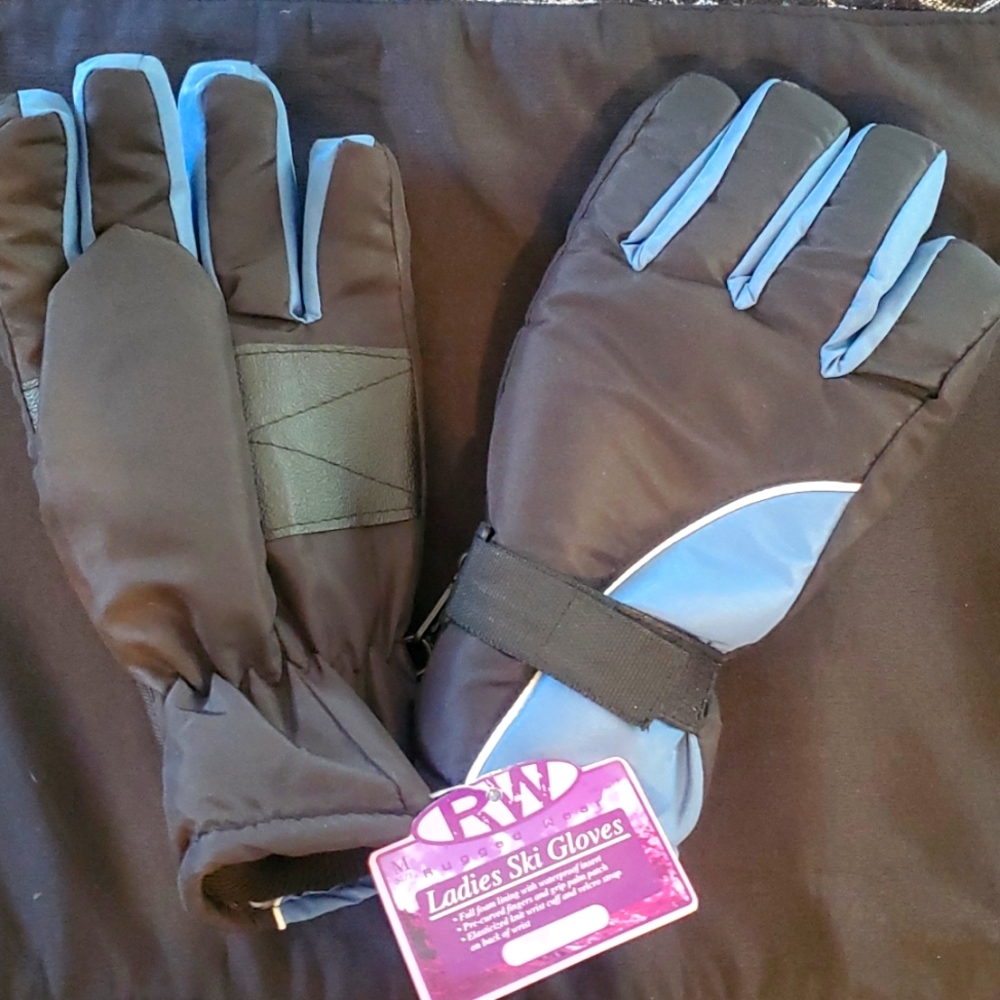 Women's Fleece Lined Rugged Wear Gloves - Size Medium